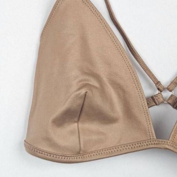 SKIMS WET JERSEY TRIANGLE BRALETTE NWT - Picture 2 of 9